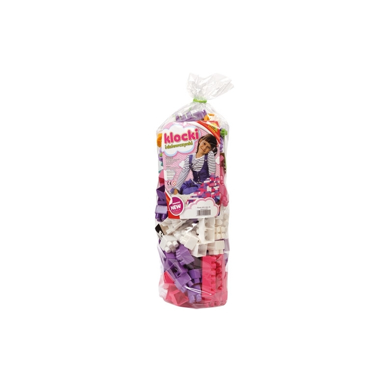 Cuburi constructii 140piese, 28 mm, pentru fetite - Tupiko [1]