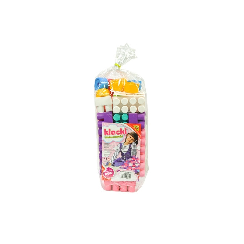 Cuburi constructii 30 piese, 56 mm, pentru fetite - Tupiko [1]