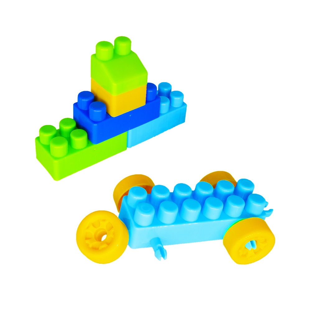 Cuburi constructii ambalaj mare, 320 piese/570g - ROBENTOYS [4]