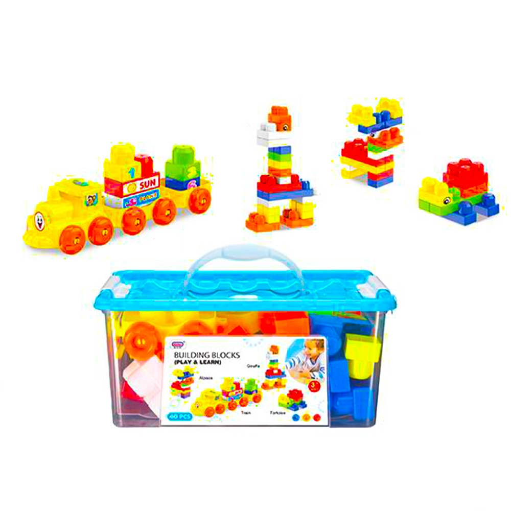Cuburi constructii, baieti, 40 piese [1]