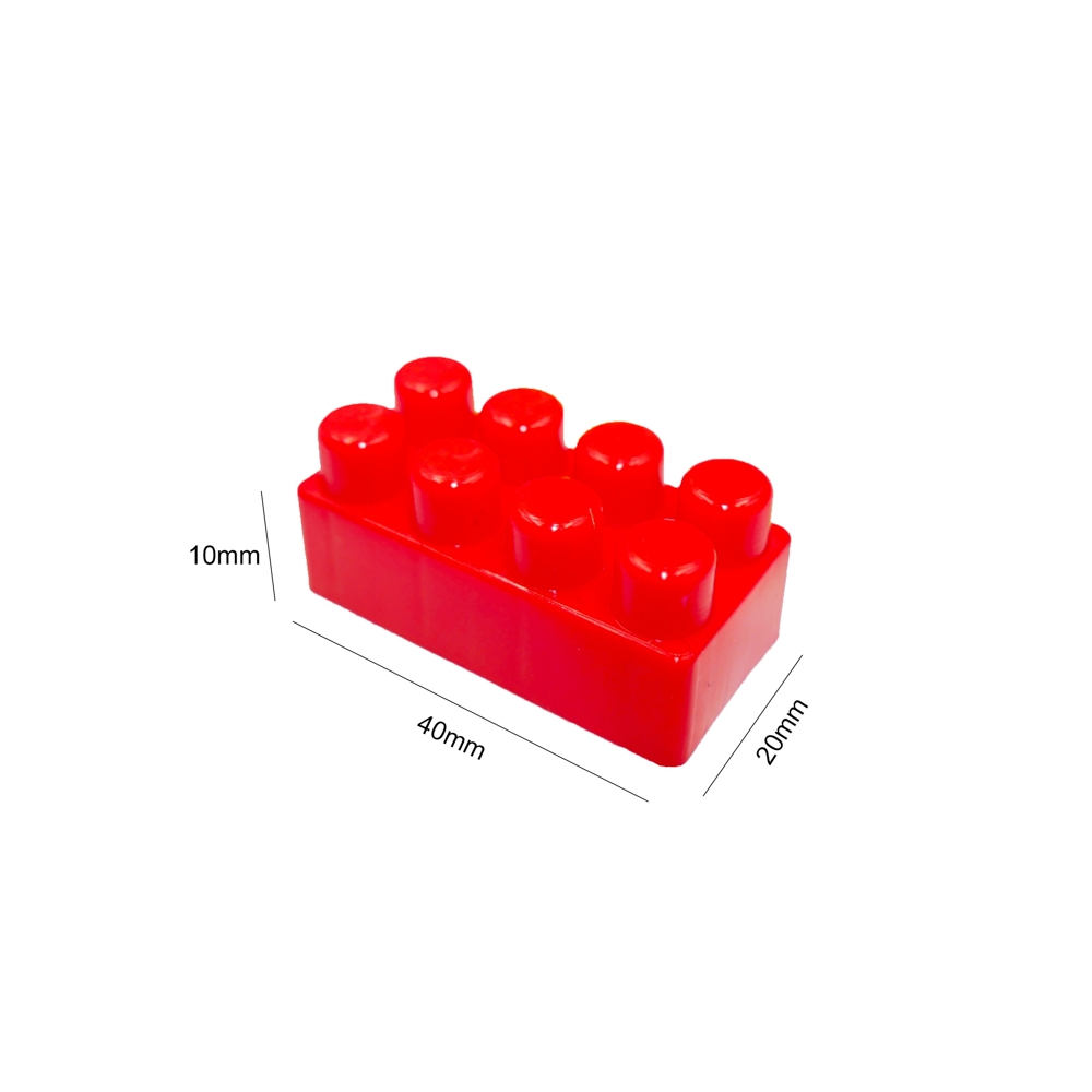 Cuburi constructii in rucsac, 320 piese/570g - ROBENTOYS [4]