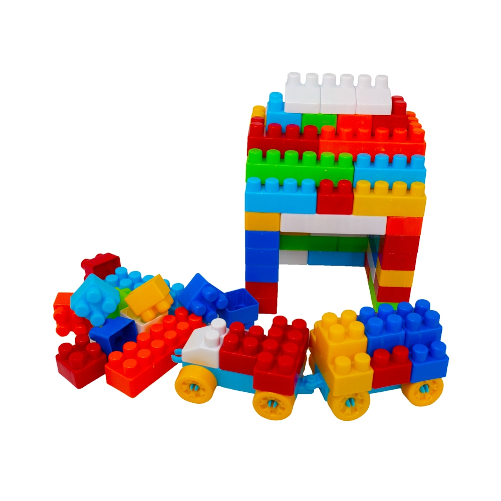 Cuburi constructii in rucsac, 320 piese/570g - ROBENTOYS [9]