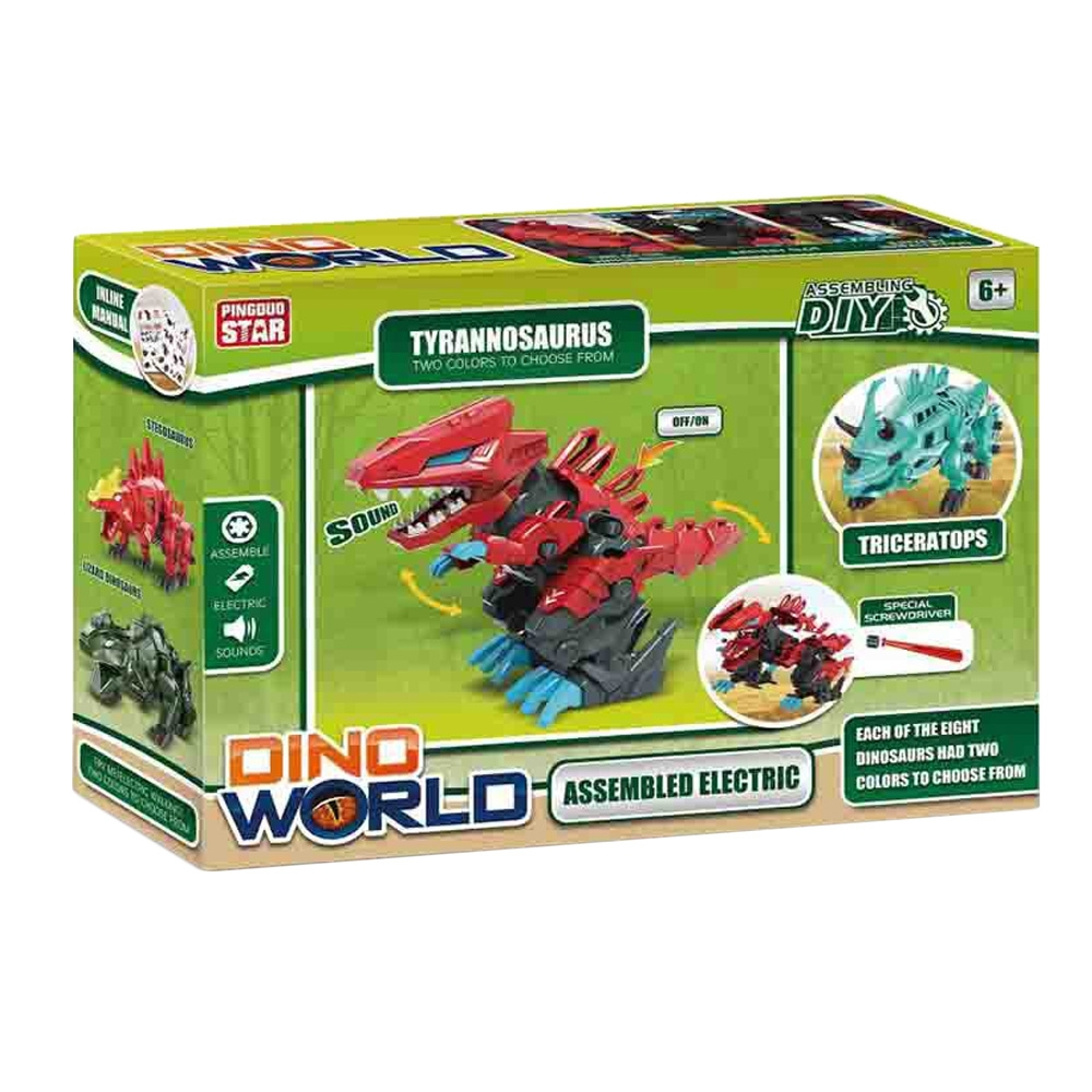 Cuburi constructii Robozaur, cu bateriiÂ - TANYSTROPHEUS [2]