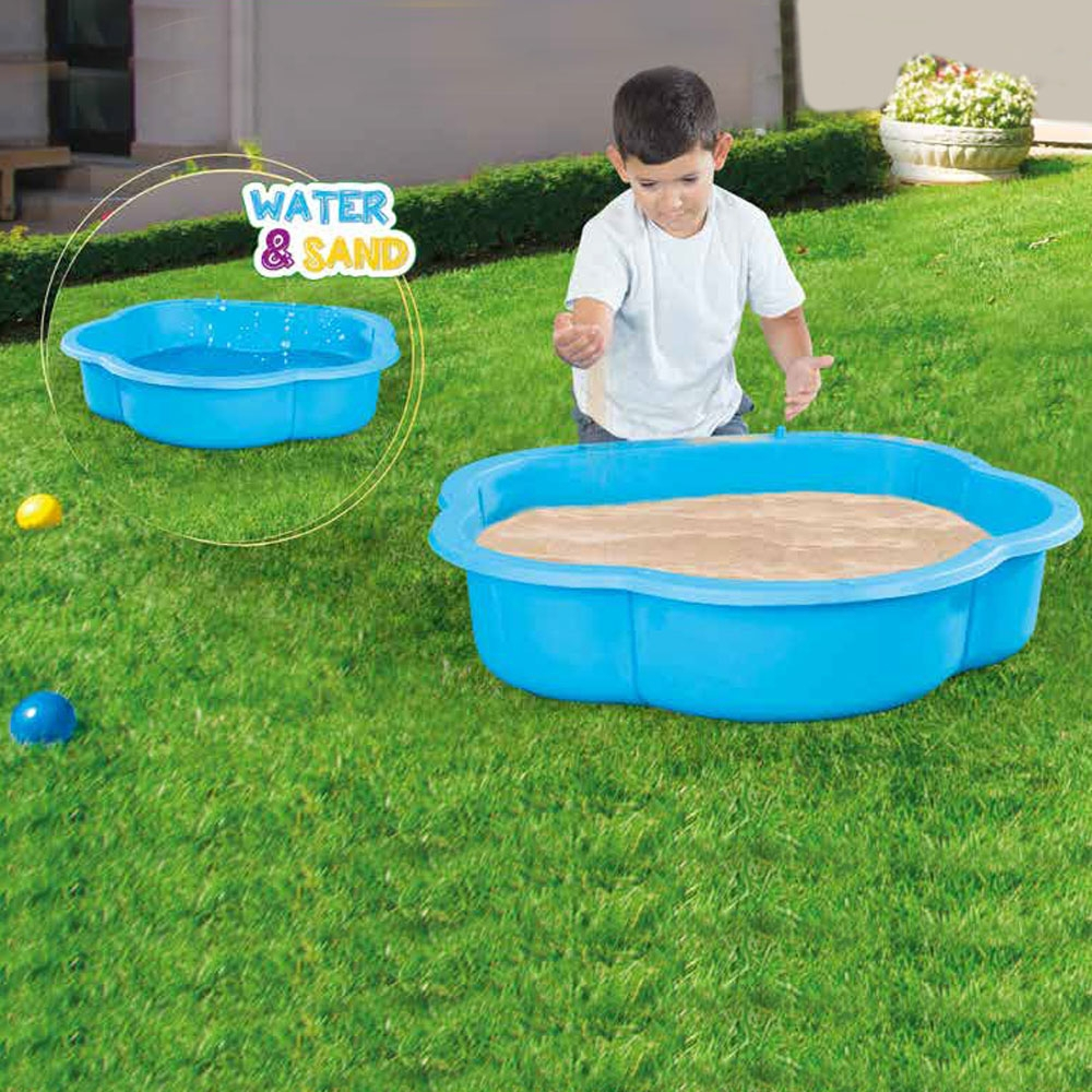 Cutie pentru nisip, bleu, 20x88x78,5 cm - Dolu [2]