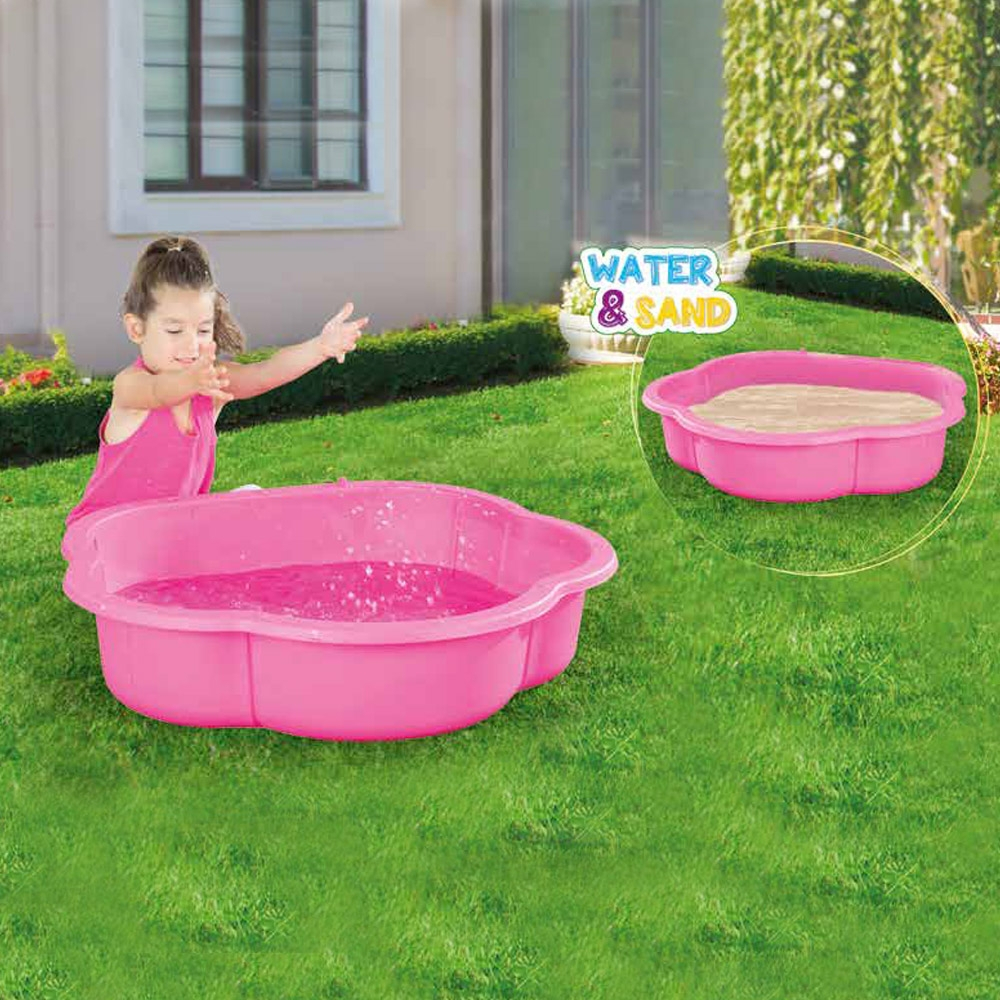 Cutie pentru nisip, roz, 20x88x78,5 cm - Dolu [2]