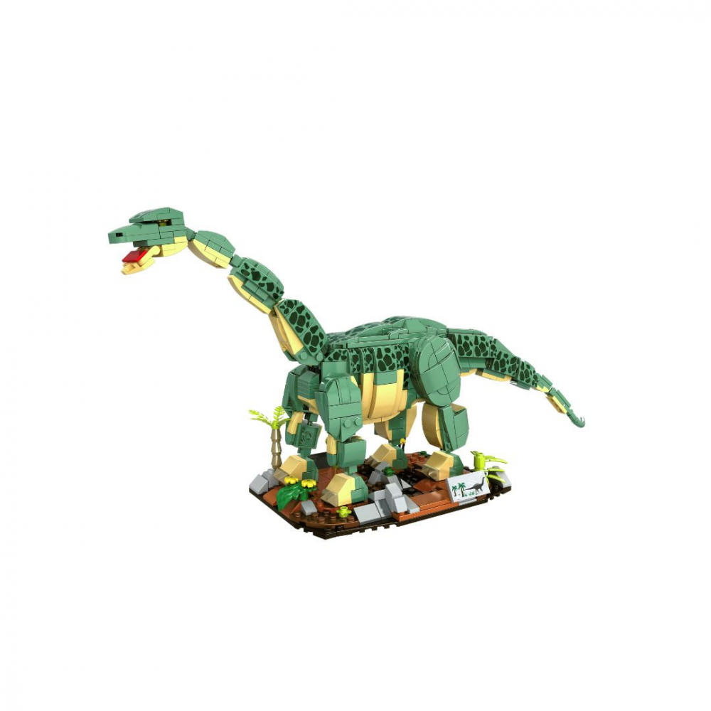Dinozaur de jucarie - Set constructie Brontozaur (611 piese) [2]