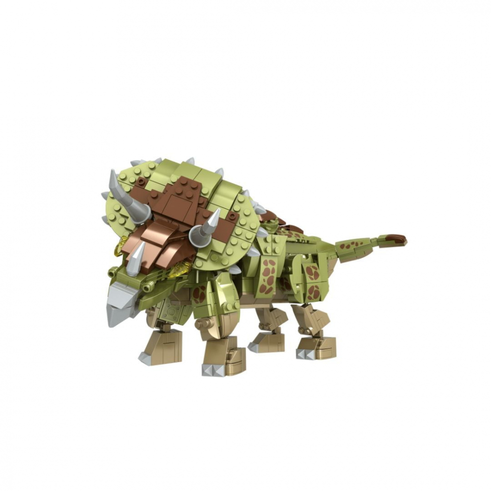 Dinozaur de jucarie - Set constructie Triceraptos (450 piese) [2]