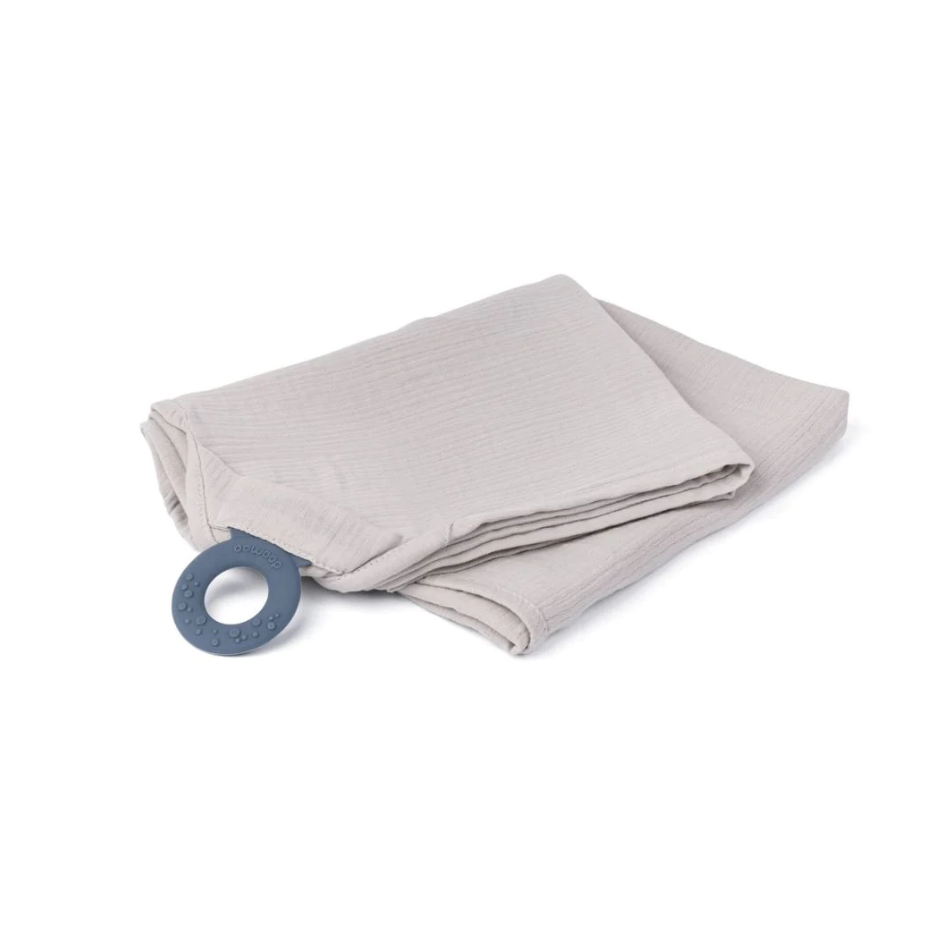 Doomoo - Esarfa pentru alaptat multifunctionala din bumbac organic Momâ€™n Play Almond [1]