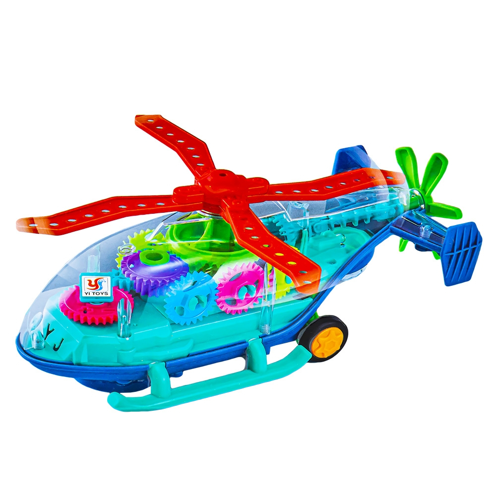 Elicopter, carcasa transparenta, cu lumina si sunet [1]