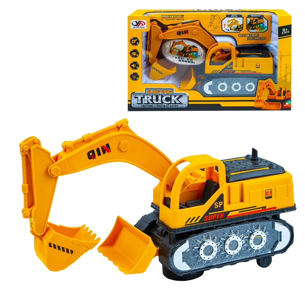 Excavator, cu lumina [1]