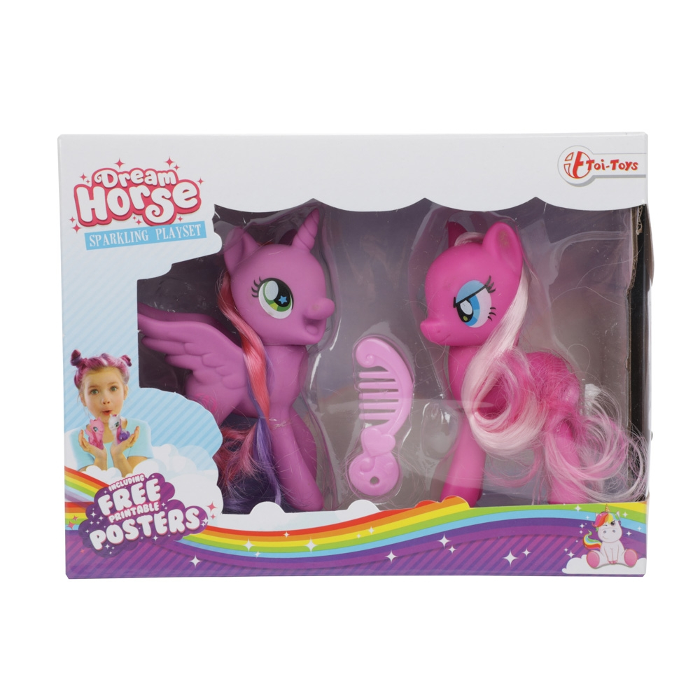 Figurine unicorn si accesorii, 2 buc/set - Toi-Toys [8]