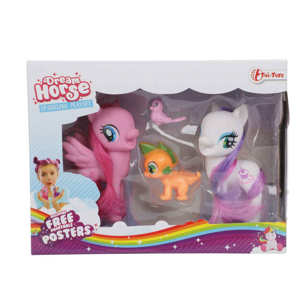 Figurine unicorn si accesorii, 2 buc/set - Toi-Toys [9]