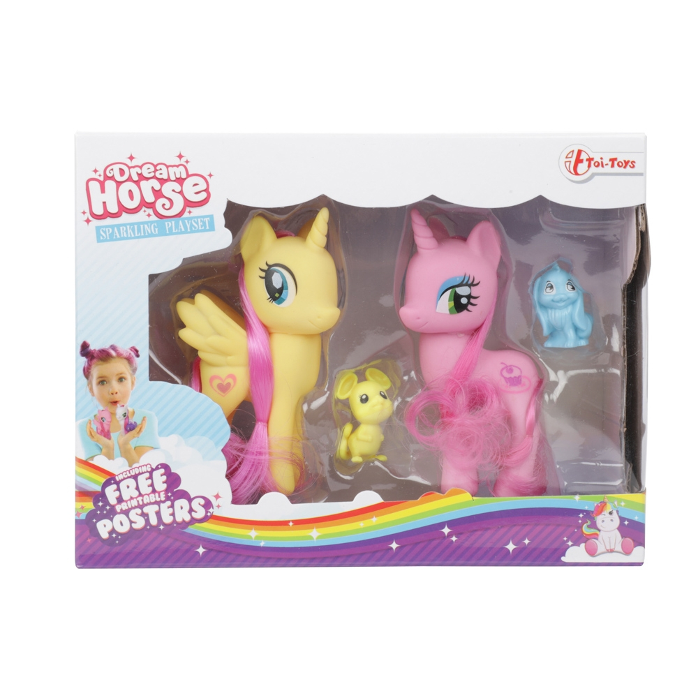 Figurine unicorn si accesorii, 2 buc/set - Toi-Toys [7]