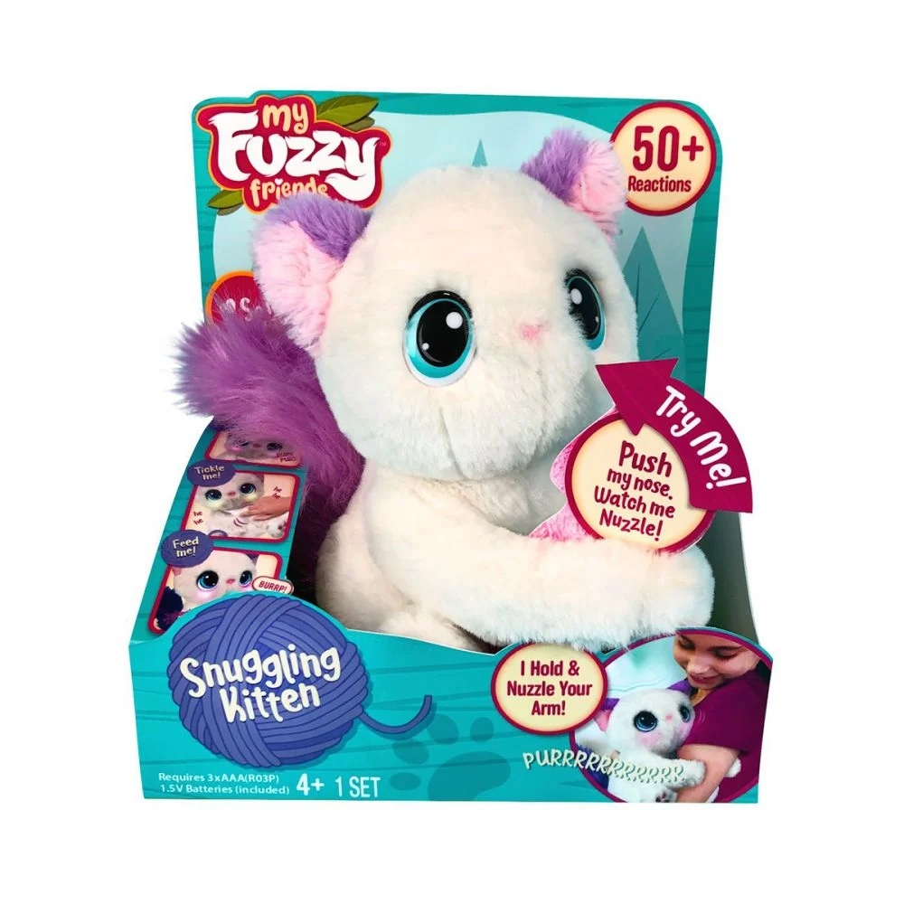 Fuzzy Friend - Jucarie de plus interactiva pui de pisica [1]