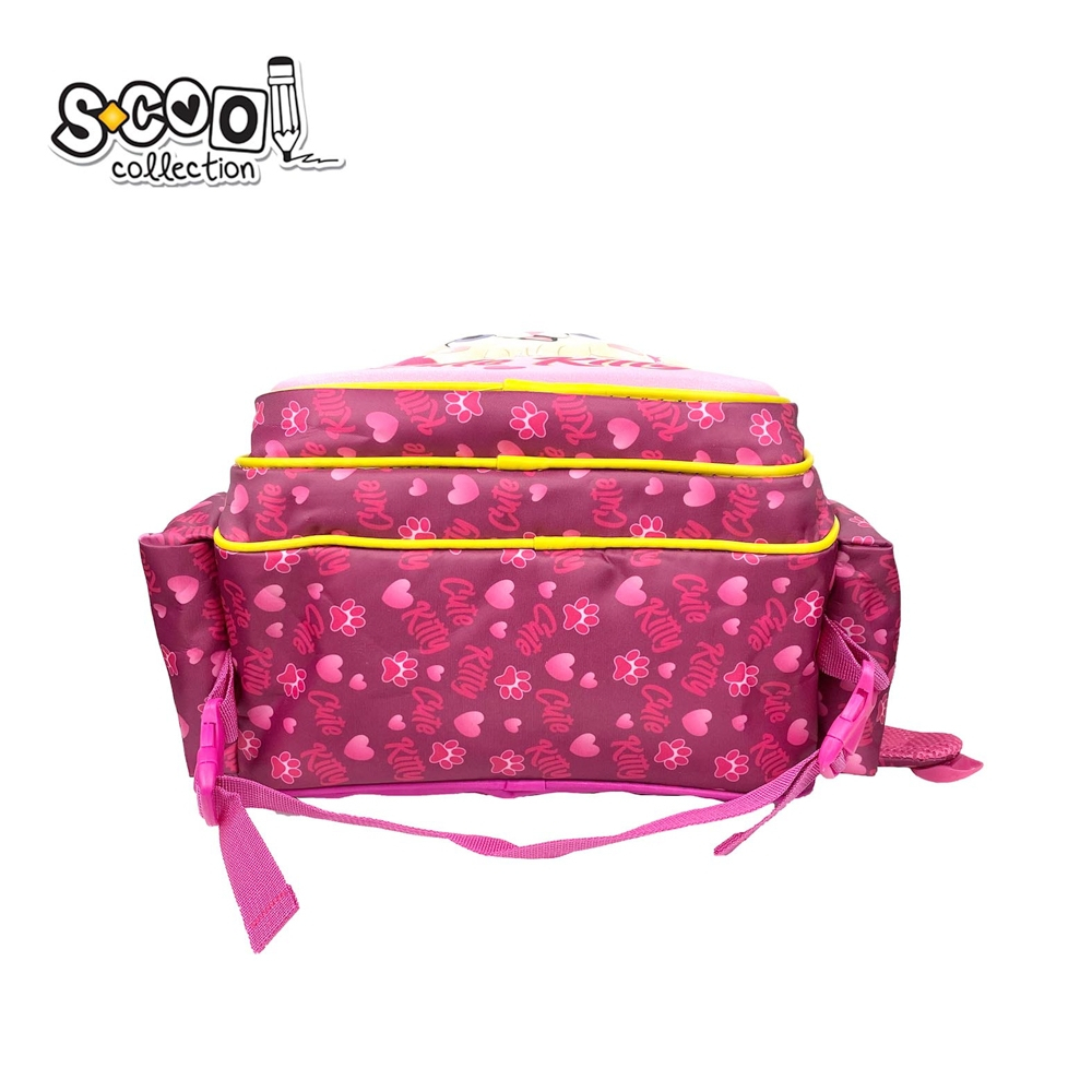Ghiozdan 3D cu led CUTE KITTY, 40x32x19.5 cm - S-COOL [5]
