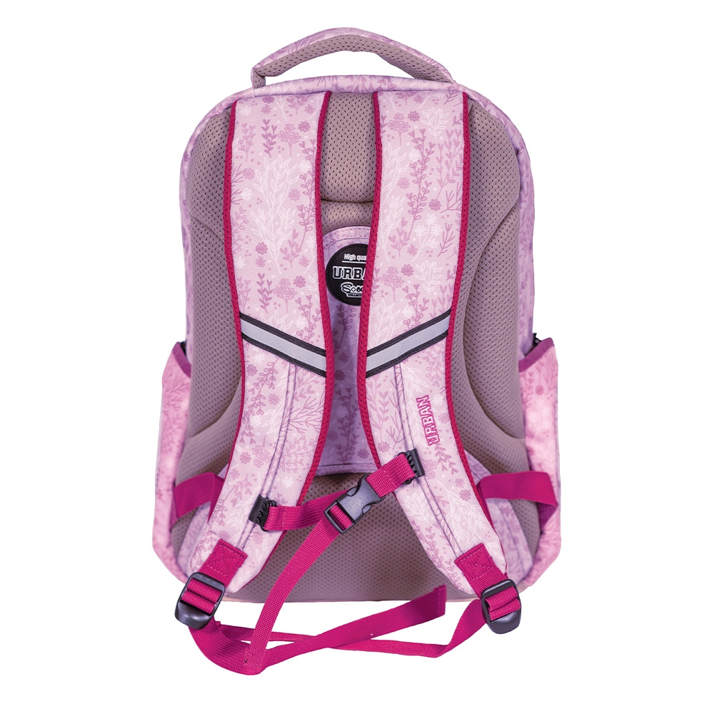 Ghiozdan anatomic compartiment laptop, URBAN NATURALLY LILAC, 46x31x16 cm - S-COOL [3]