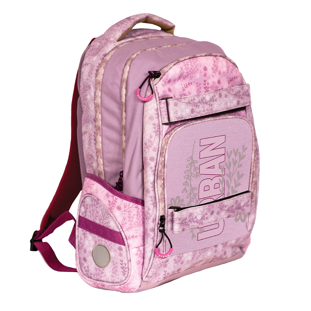 Ghiozdan anatomic compartiment laptop, URBAN NATURALLY LILAC, 46x31x16 cm - S-COOL [2]