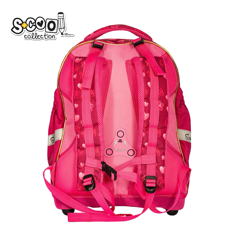 Ghiozdan anatomic CUTE KITTY, 38x39x19.5 cm - S-COOL [4]