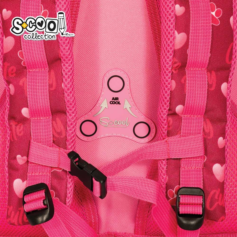 Ghiozdan anatomic CUTE KITTY, 38x39x19.5 cm - S-COOL [7]
