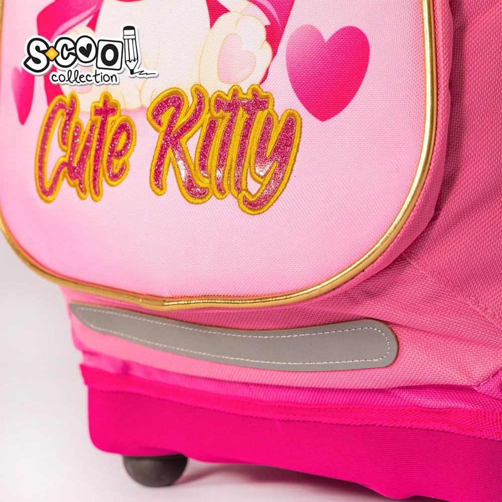 Ghiozdan anatomic CUTE KITTY, 38x39x19.5 cm - S-COOL [10]