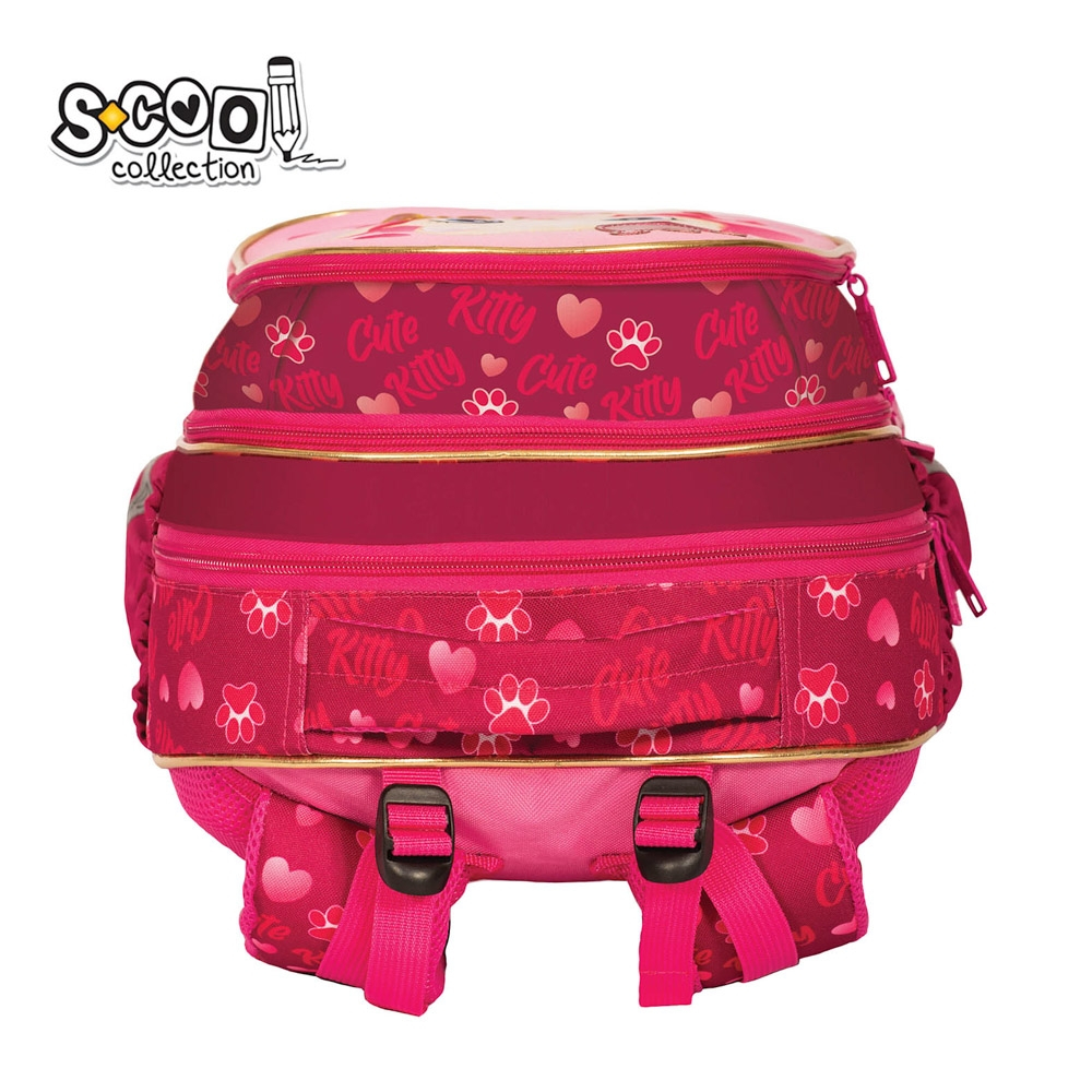 Ghiozdan anatomic CUTE KITTY, 38x39x19.5 cm - S-COOL [5]