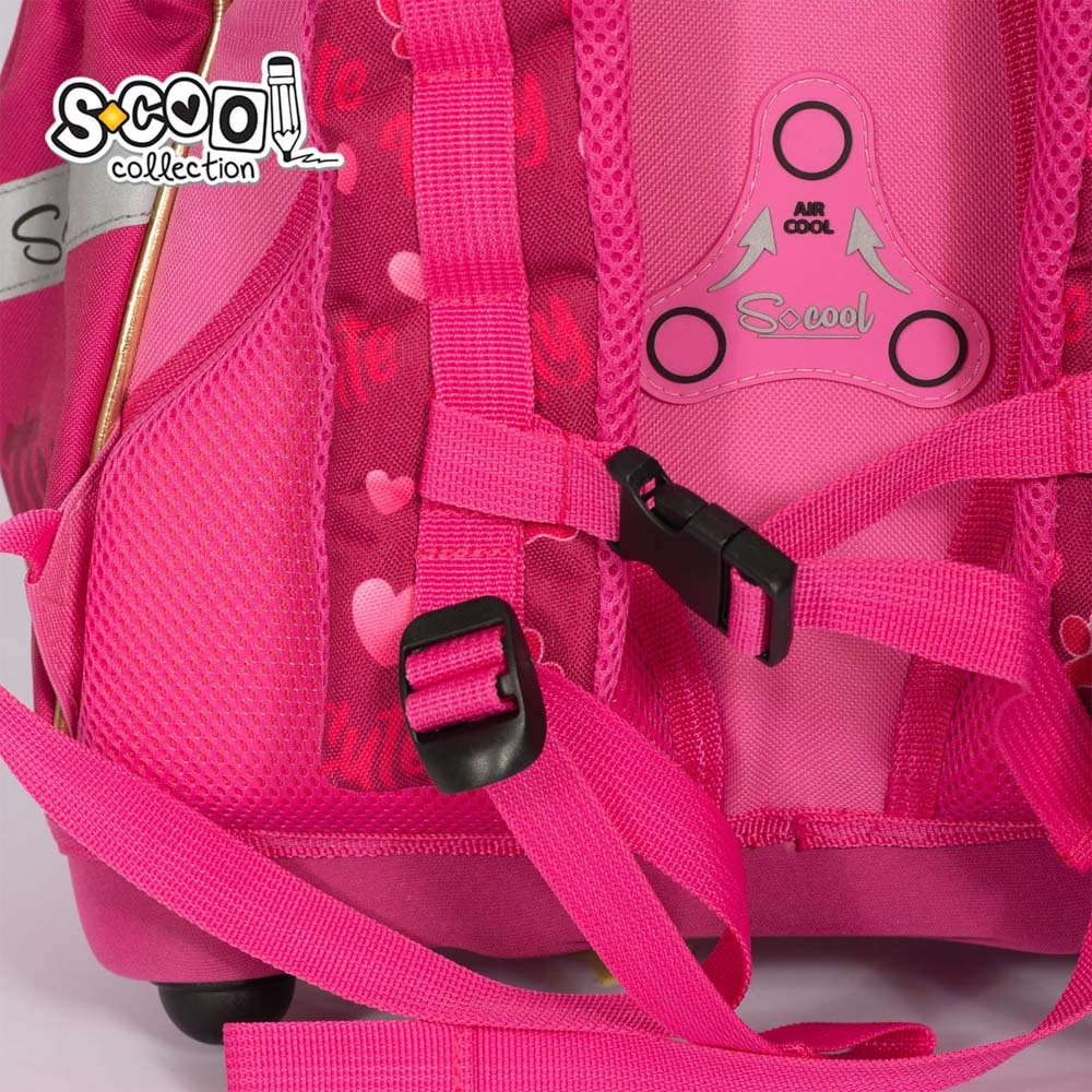 Ghiozdan anatomic CUTE KITTY, 38x39x19.5 cm - S-COOL [8]