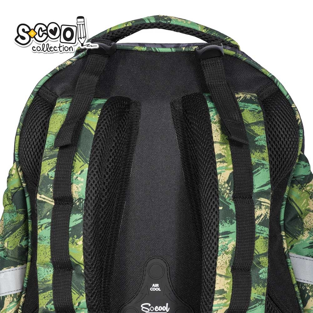 Ghiozdan anatomic DINO, 38x39x19.5 cm - S-COOL [15]