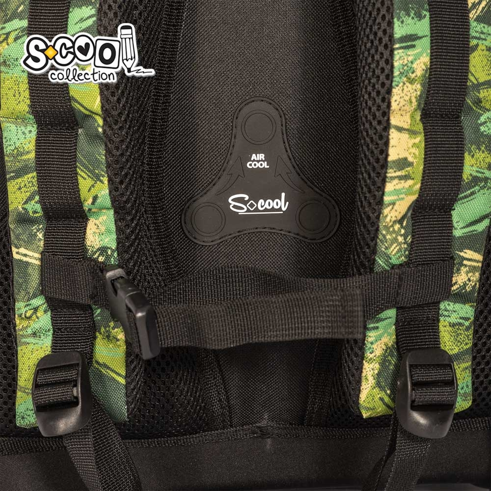 Ghiozdan anatomic DINO, 38x39x19.5 cm - S-COOL [14]