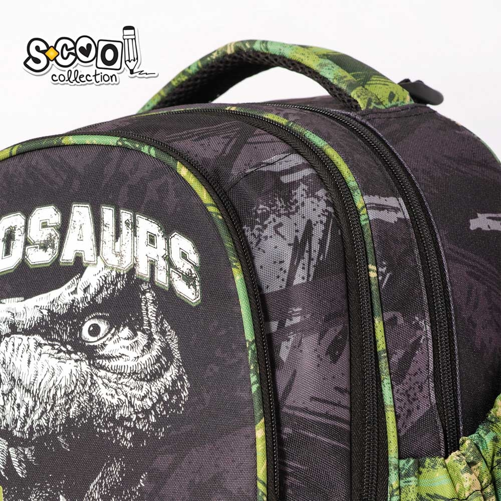 Ghiozdan anatomic DINO, 38x39x19.5 cm - S-COOL [12]