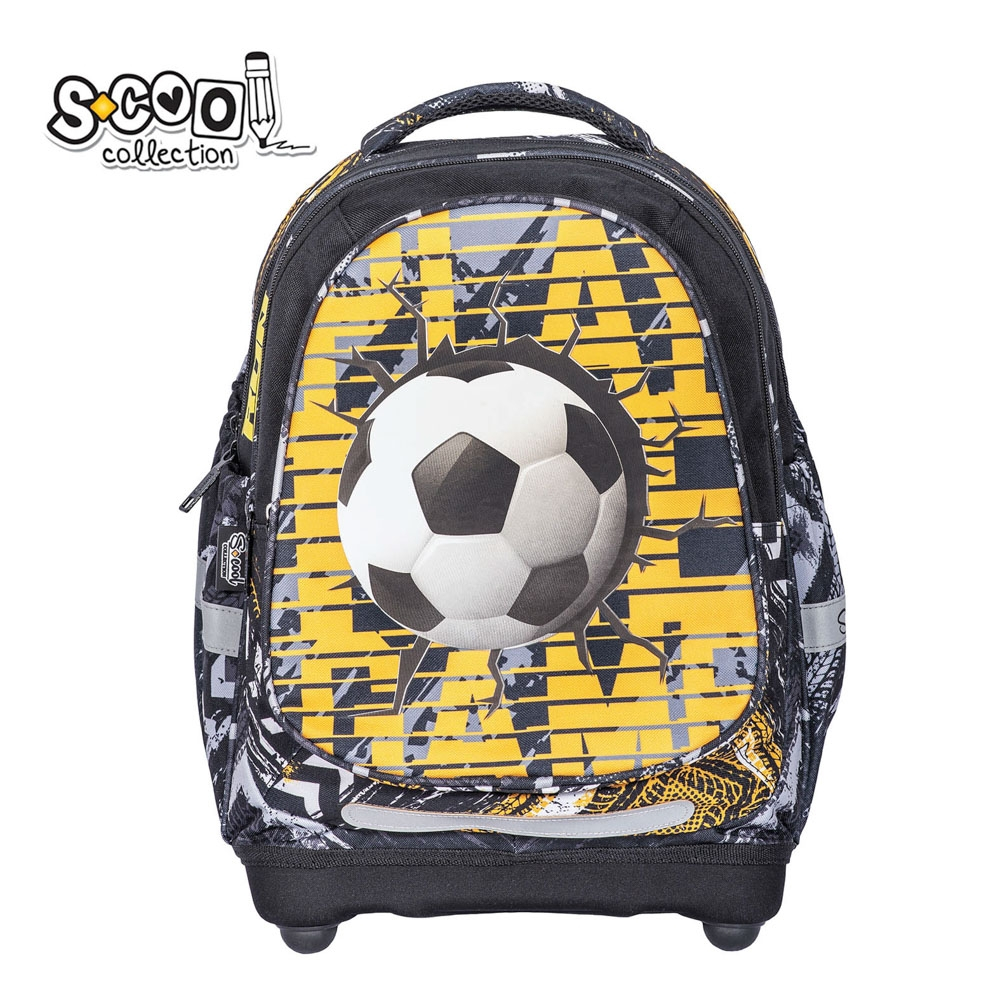 Ghiozdan anatomic FOOTBALL, 38x39x19.5 cm - S-COOL [1]