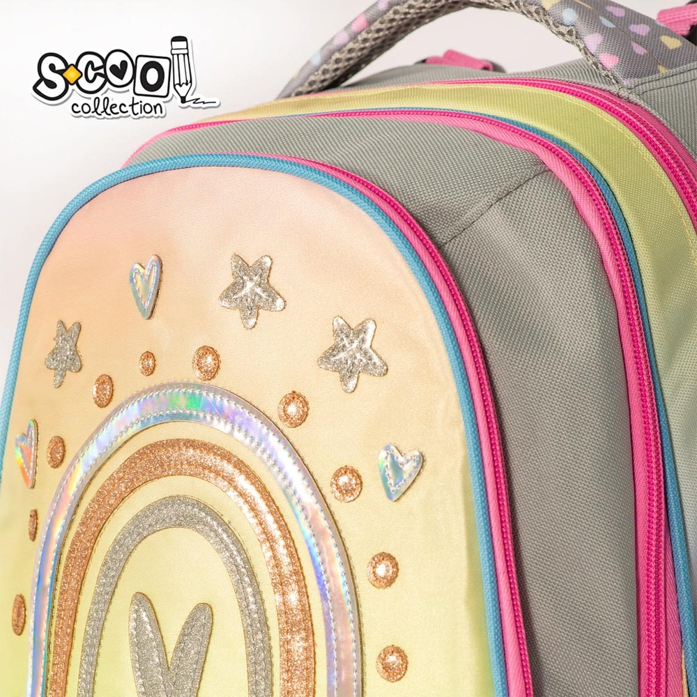 Ghiozdan anatomic HAPPINESS, 38x39x19.5 cm - S-COOL [7]