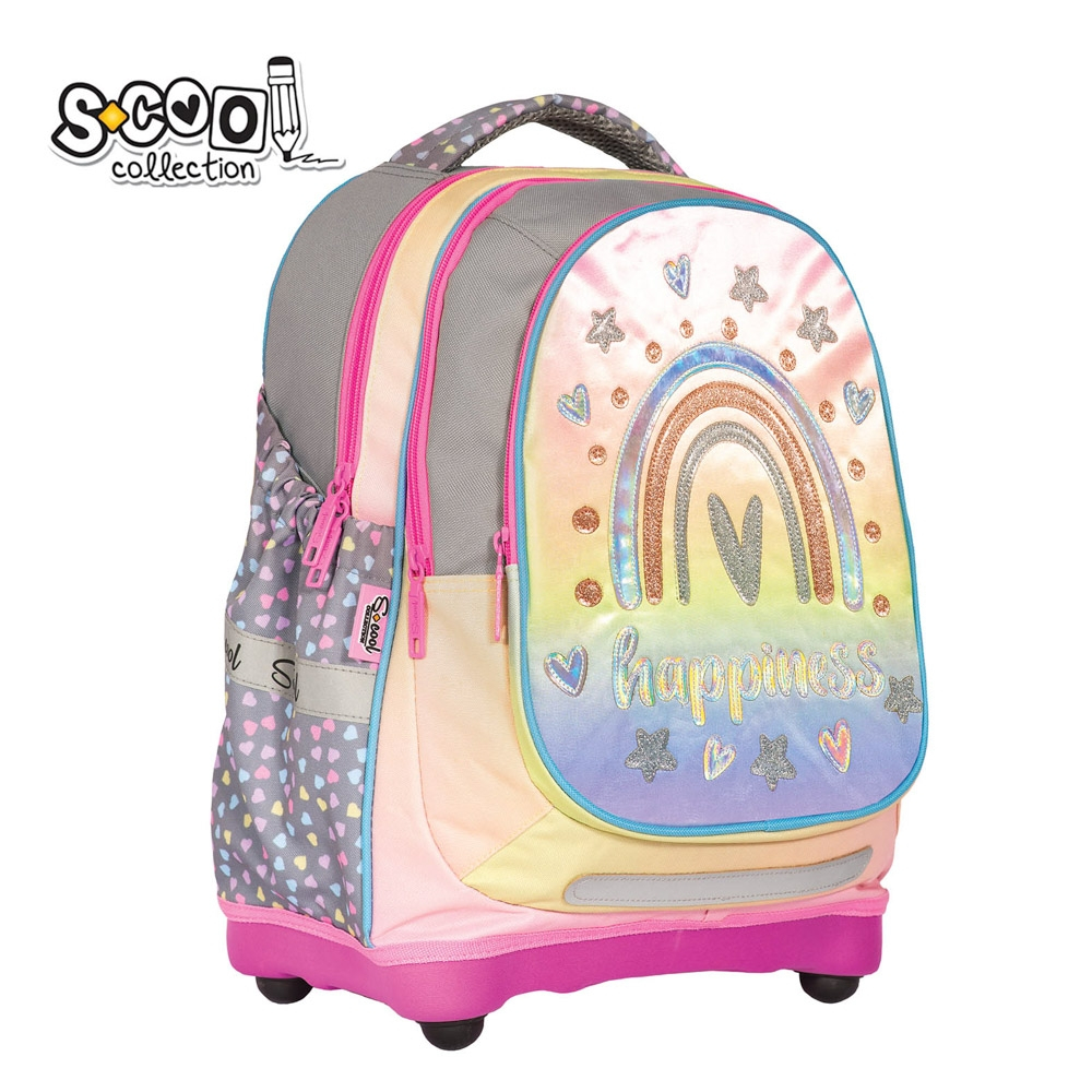 Ghiozdan anatomic HAPPINESS, 38x39x19.5 cm - S-COOL [2]