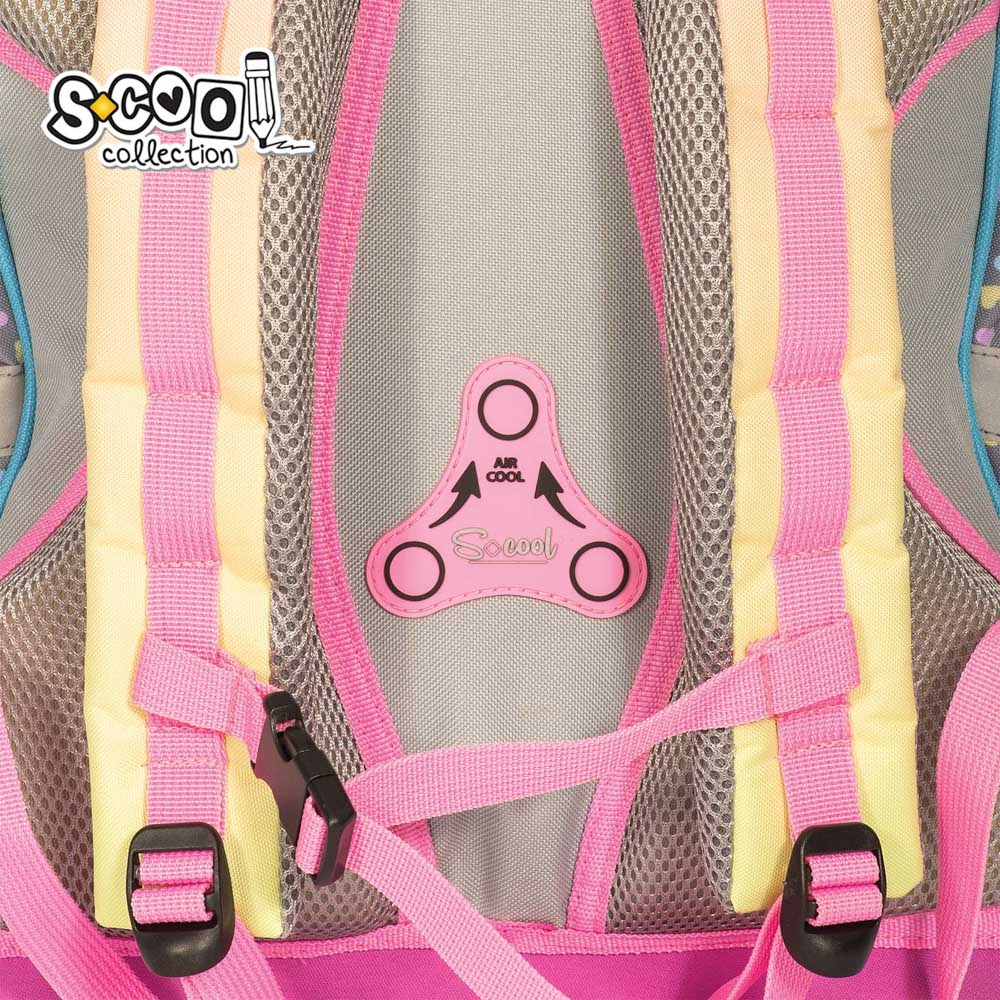 Ghiozdan anatomic HAPPINESS, 38x39x19.5 cm - S-COOL [9]