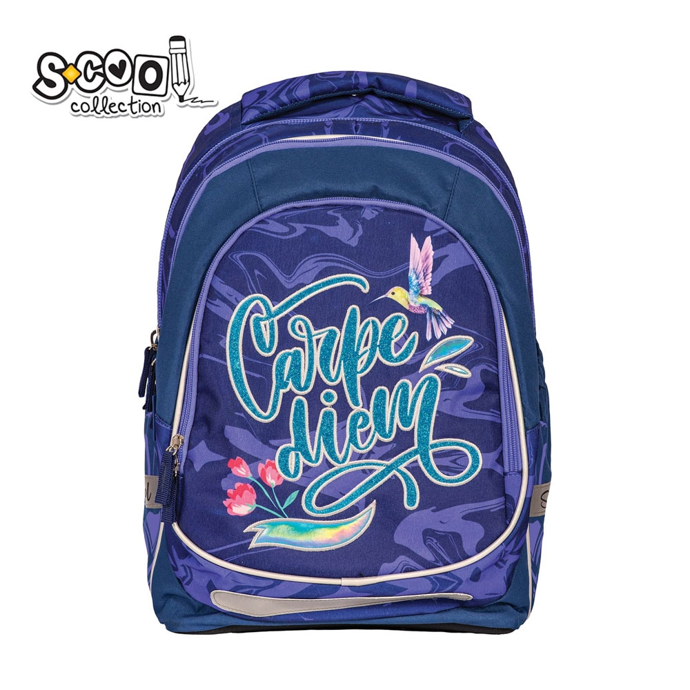 Ghiozdan anatomic LIGHT CARPE DIEM, 41x28x21 cm S-COOL [1]