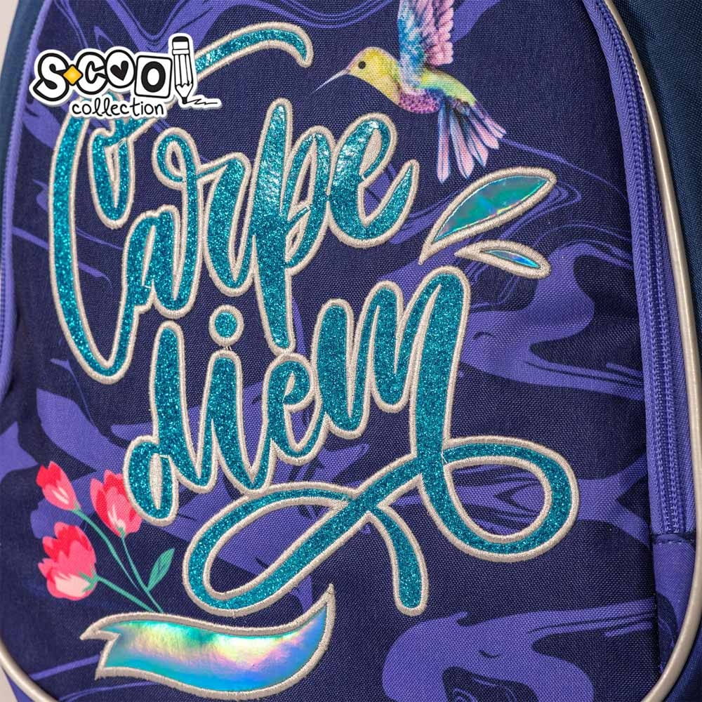 Ghiozdan anatomic LIGHT CARPE DIEM, 41x28x21 cm S-COOL [7]