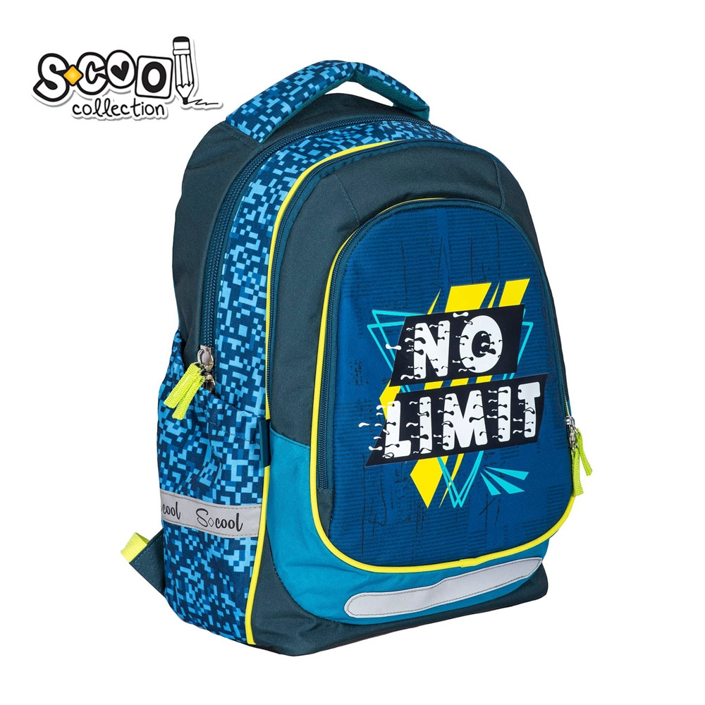 Ghiozdan anatomic LIGHT NO LIMIT, 41x28x21 cm S-COOL [2]