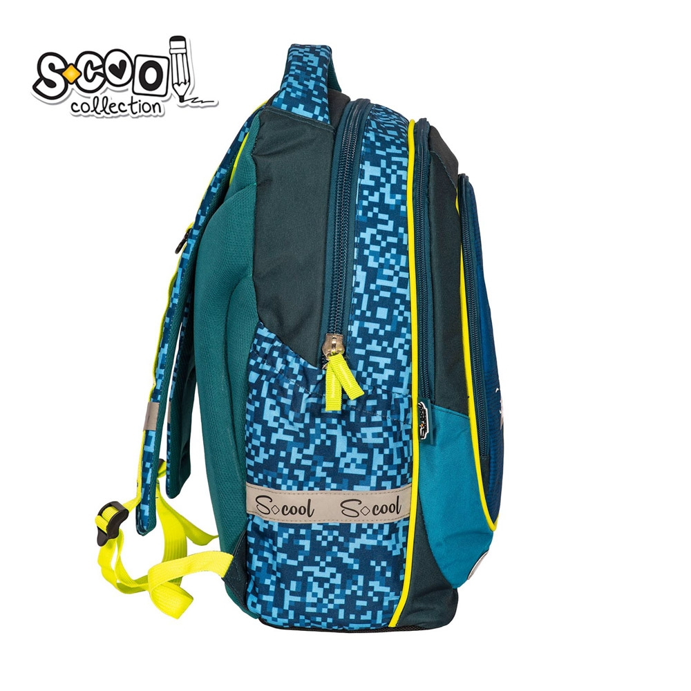 Ghiozdan anatomic LIGHT NO LIMIT, 41x28x21 cm S-COOL [3]