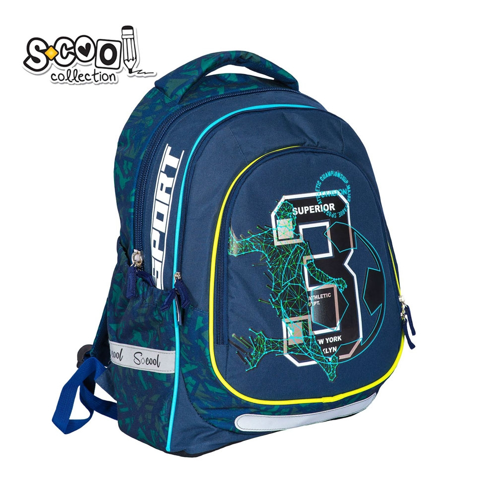 Ghiozdan anatomic LIGHT SUPERIOR, 41x28x21 cm S-COOL [2]