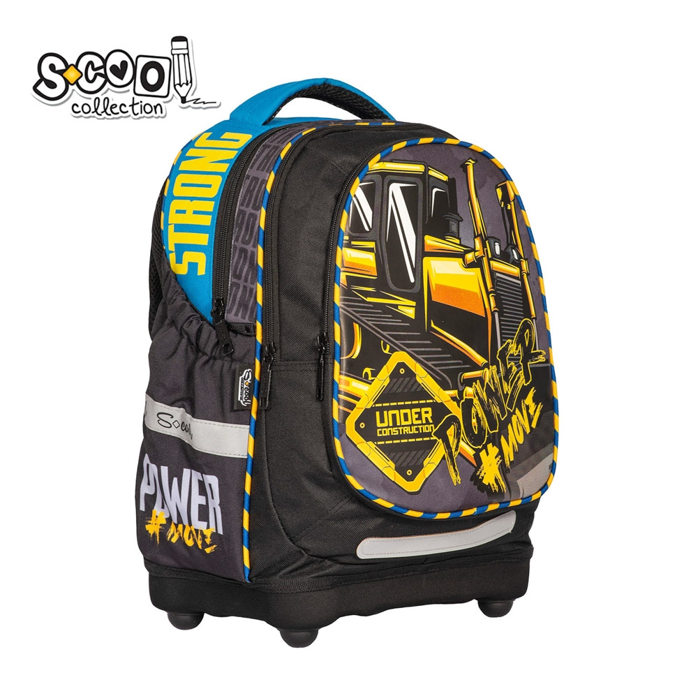Ghiozdan anatomic POWER, 38x39x19.5 cm - S-COOL [2]