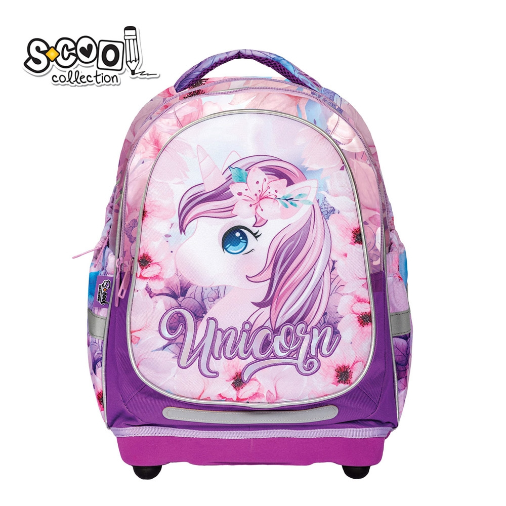 Ghiozdan anatomic UNICORN, 38x39x19.5 cm - S-COOL [1]
