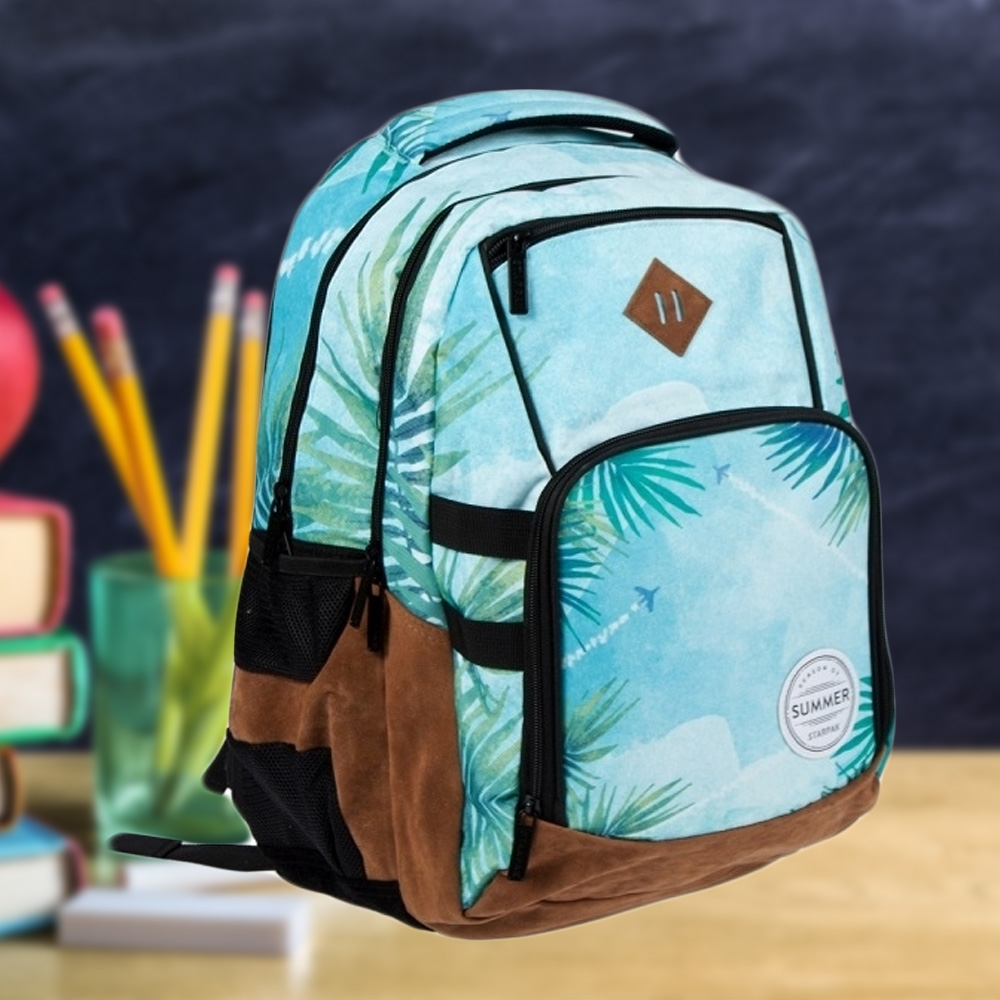 Ghiozdan compartiment laptop Summer 46,5x33,5x25 cm - STARPAK [2]