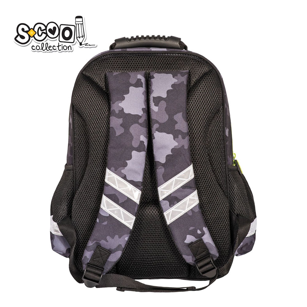 Ghiozdan ergonomic AIR FORCE, 40.5x29x13.5 cm - S-COOL [4]