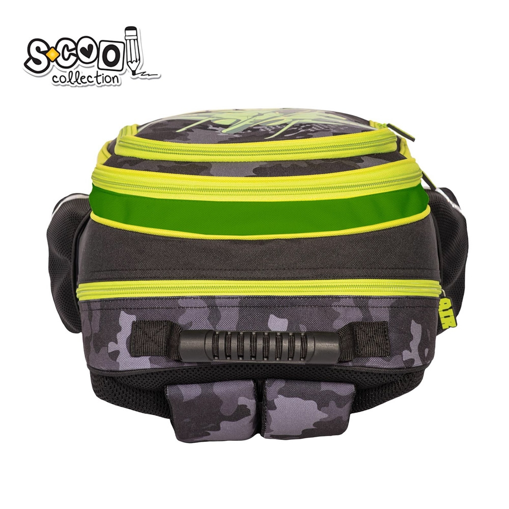 Ghiozdan ergonomic AIR FORCE, 40.5x29x13.5 cm - S-COOL [5]
