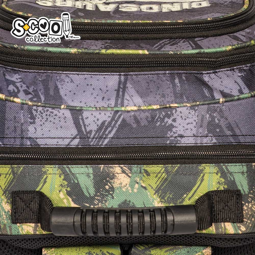Ghiozdan ergonomic DINO, 40.5x29x13.5 cm - S-COOL [9]