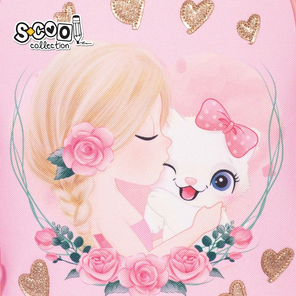 Ghiozdan ergonomic GIRL, 40.5x29x13.5 cm - S-COOL [15]