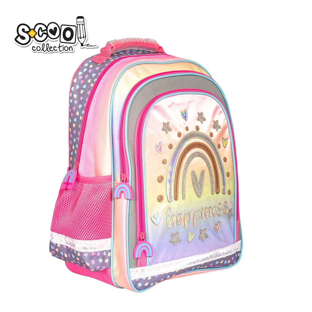 Ghiozdan ergonomic HAPPINESS, 40.5x29x13.5 cm - S-COOL [2]