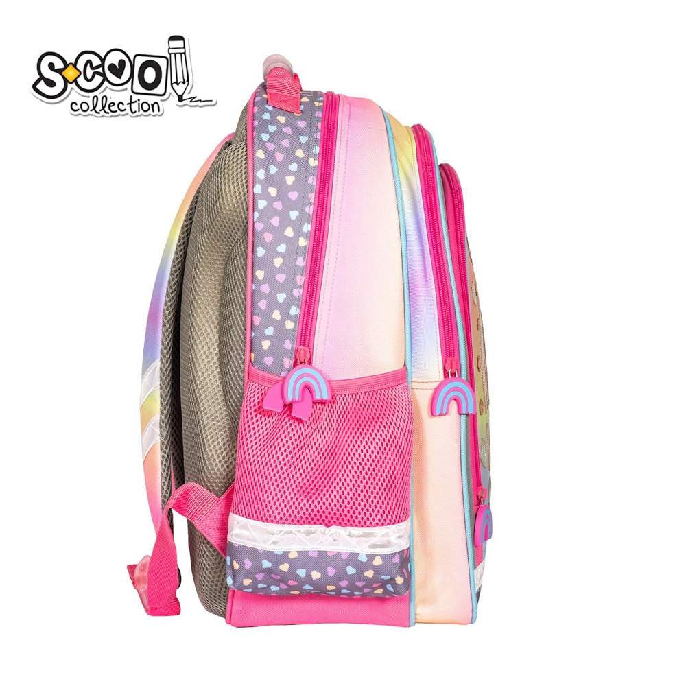 Ghiozdan ergonomic HAPPINESS, 40.5x29x13.5 cm - S-COOL [3]