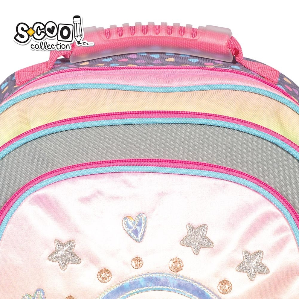Ghiozdan ergonomic HAPPINESS, 40.5x29x13.5 cm - S-COOL [14]