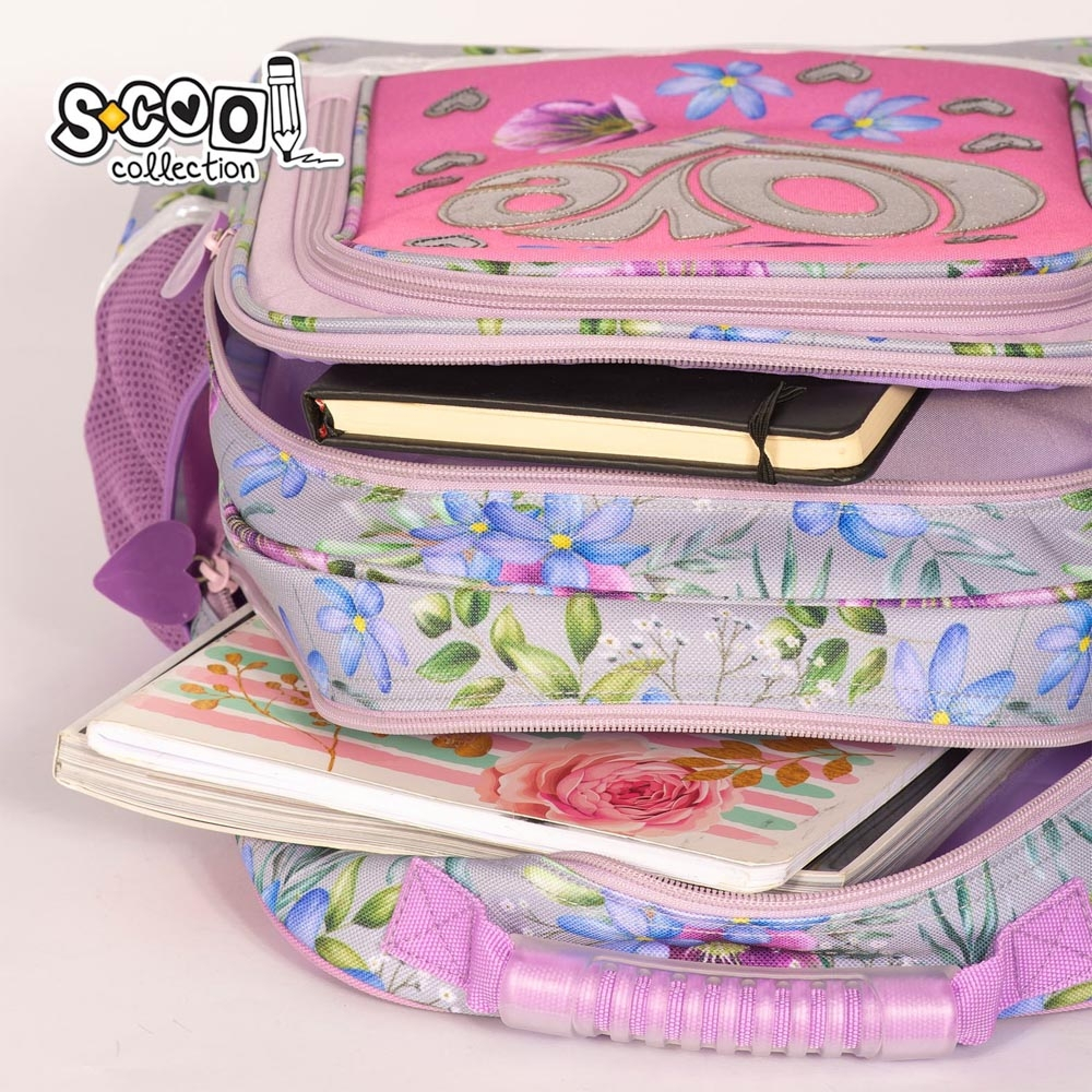 Ghiozdan ergonomic LOVE, 40.5x29x13.5 cm - S-COOL [9]