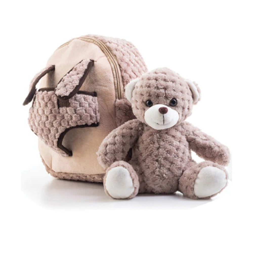 Ghiozdan gradinita BABY ANIMALS, BROWN BEAR, 23x8x28 cm - S-COOL [2]